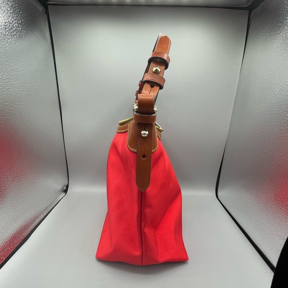 Dooney & Bourke Red Nylon Erica Bag NWOT - Picture 2 of 12